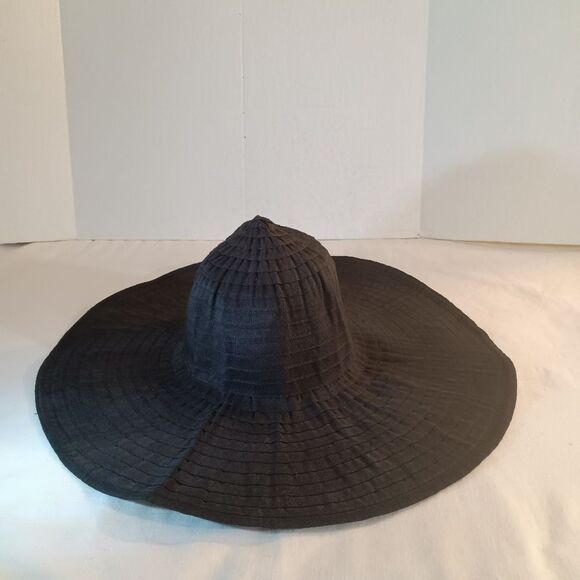August T. Black Floppy Hat - Picture 6 of 6